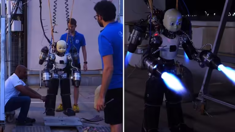 iRonCub3: Latający humanoid inspirowany Iron Manem – Przyszłość ratownictwa